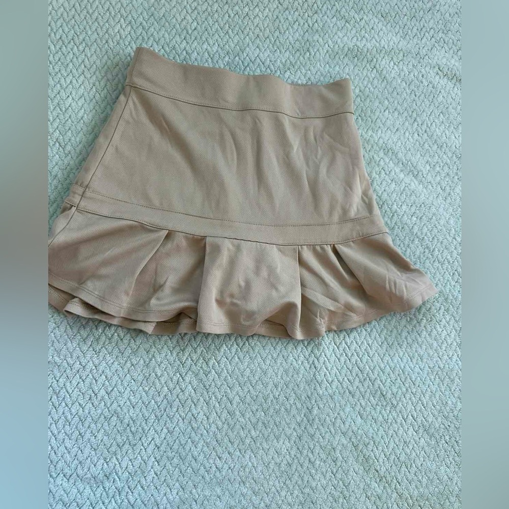 (Nautica) Beige School Uniform Skirt for girls ages 8